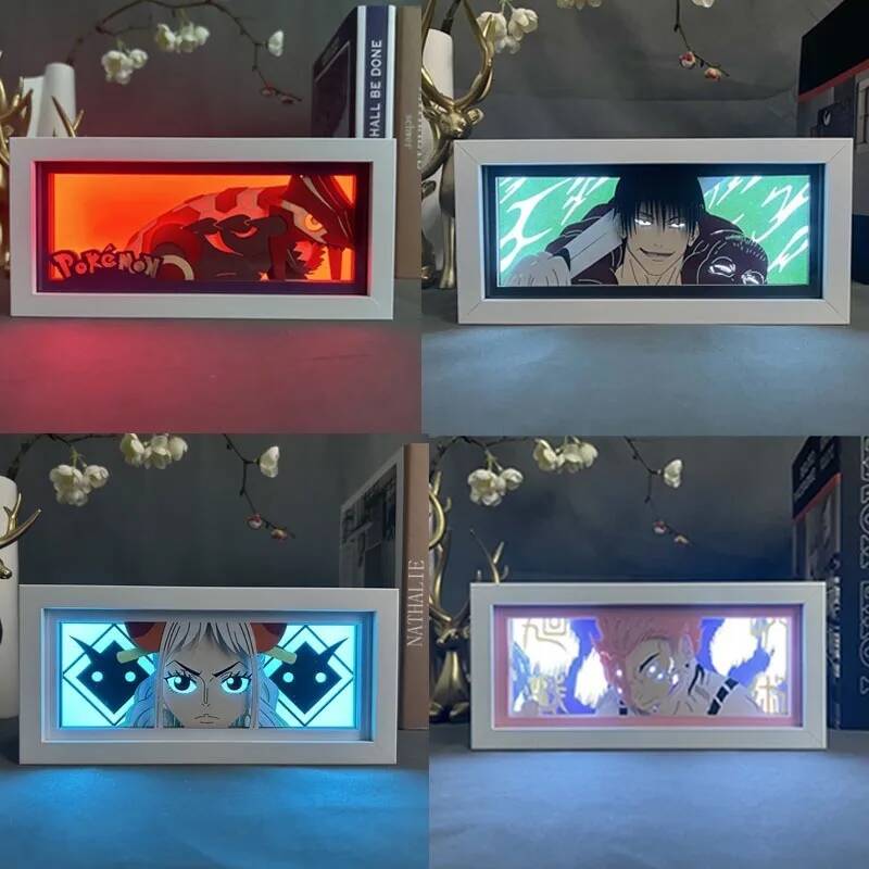 Lighting Room Decor Items - Jujutsu Kaisen إضاءة ليلية ، صندوق