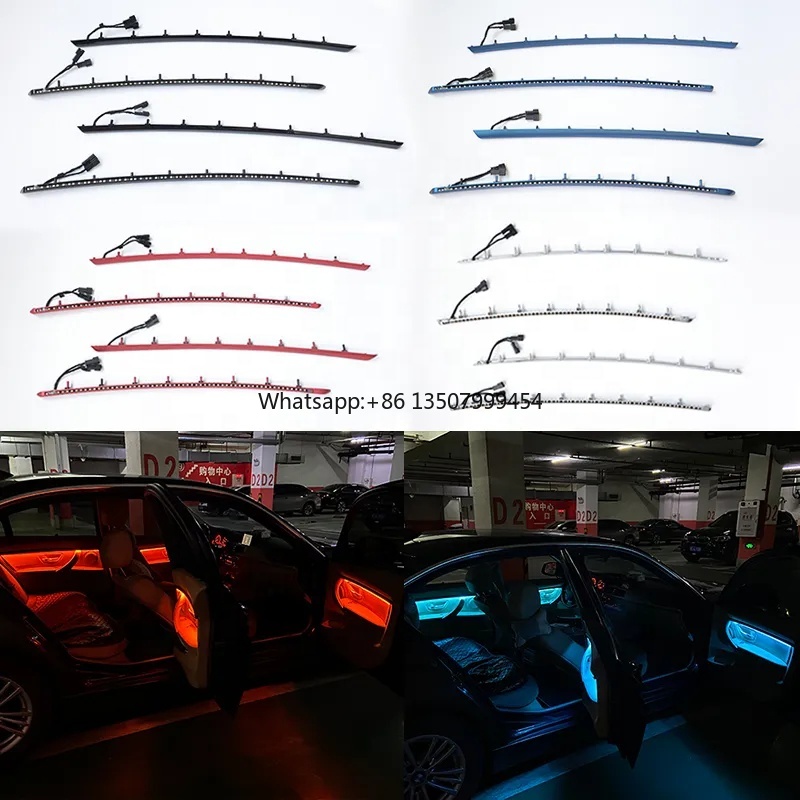 Led Lighting Decor - 4 أضواء LED داخلية للأبواب مع