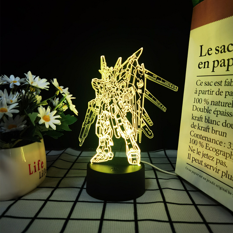 Lighting Room Decor Items - مصباح ليلي LED ثلاثي الأبعاد من