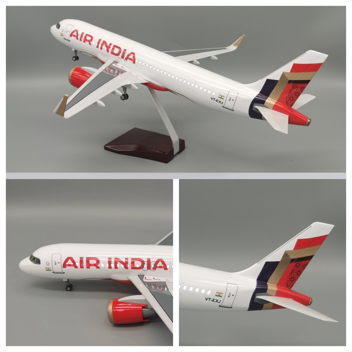 Decor Lighting India - نموذج طائرة A320 NEO الهندية بمقياس