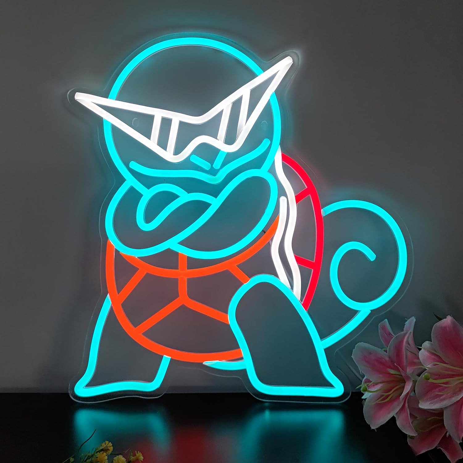 Lighting Room Decor Items - لافتة نيون LED على شكل بوكيمون