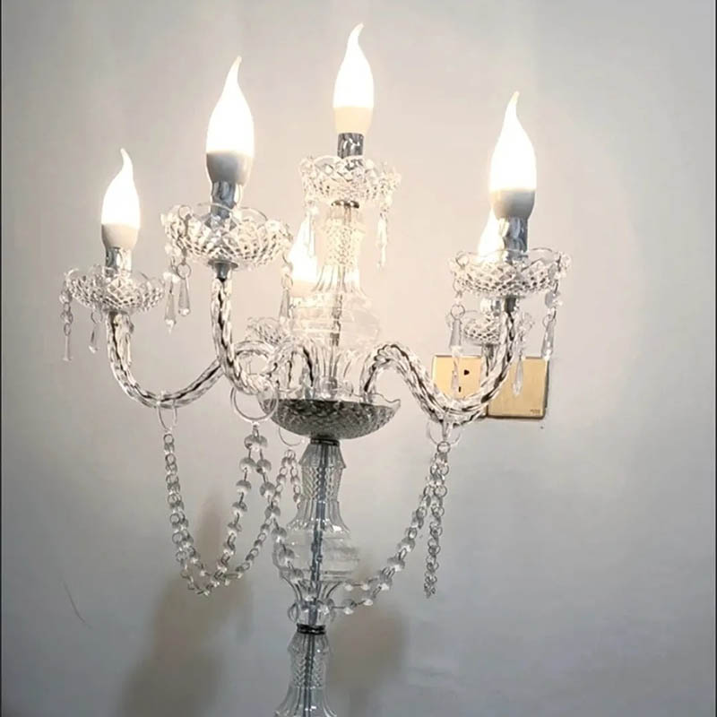 Lighting Decor For Living Room - مصابيح شموع فاخرة عصرية لتزيين طاولات