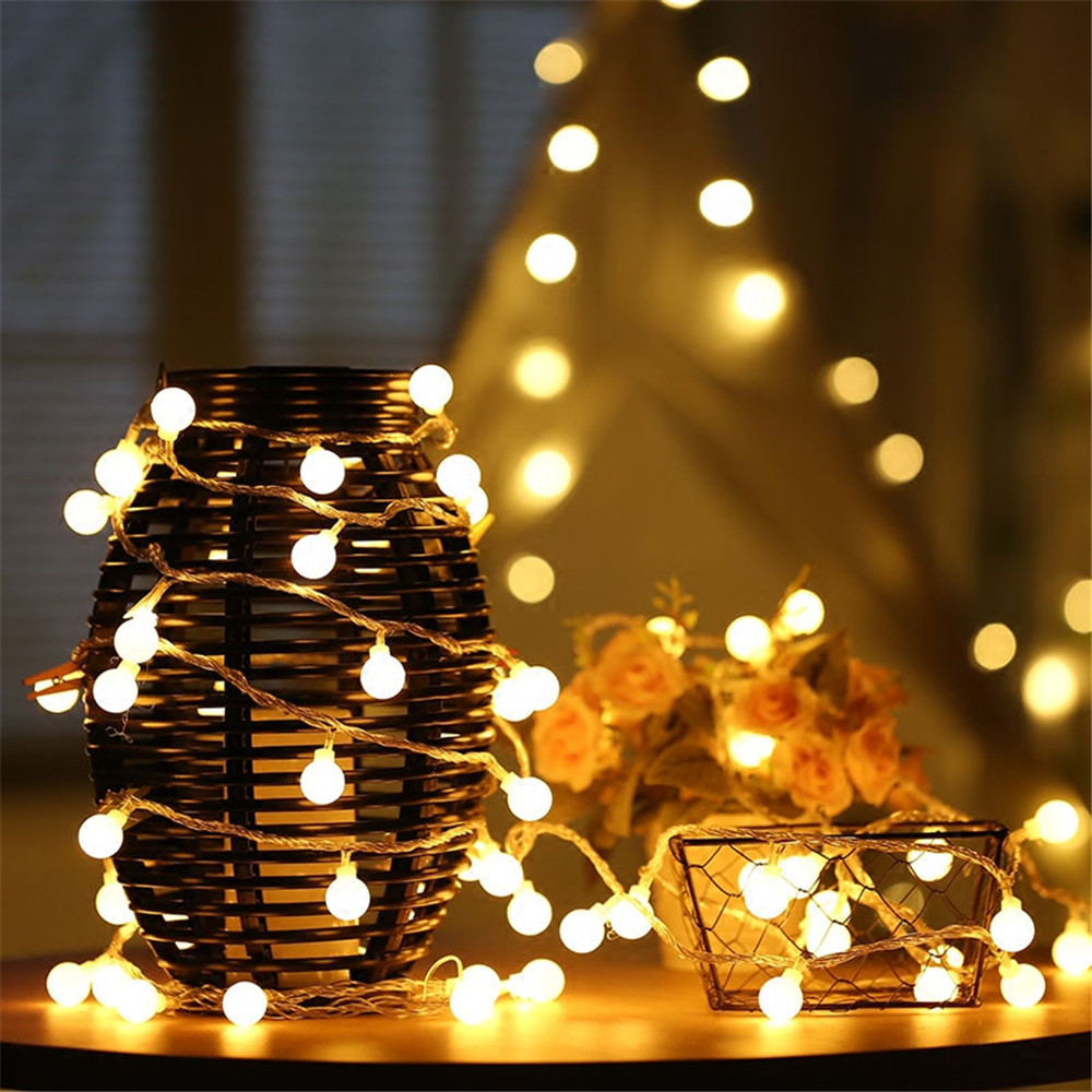 أضواء خيطية تعمل بالطاقة الشمس - مراجعة Lighting Decor For Living Room وسعره