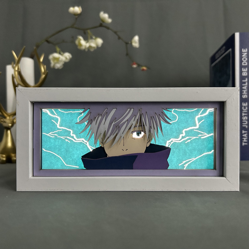 Jujutsu Kaisen إضاءة ليلية ، ص - مراجعة Lighting Room Decor Items وسعره