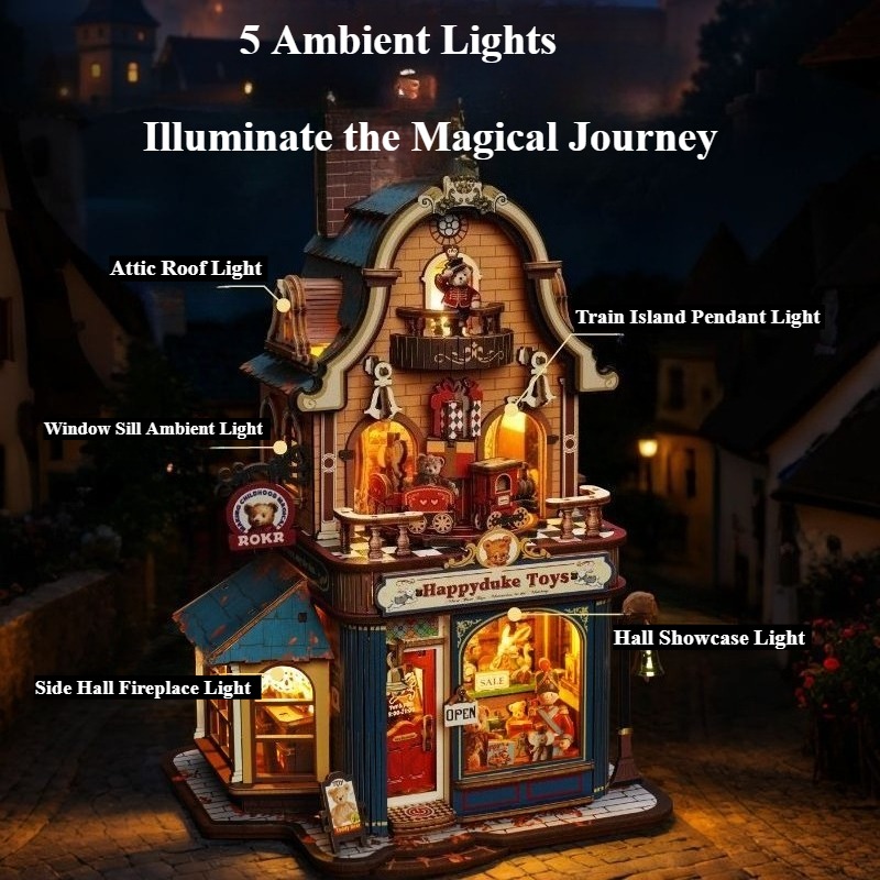 نموذج تجميعي جديد من روبوتايم  - مراجعة Lighting Room Decor Items وسعره