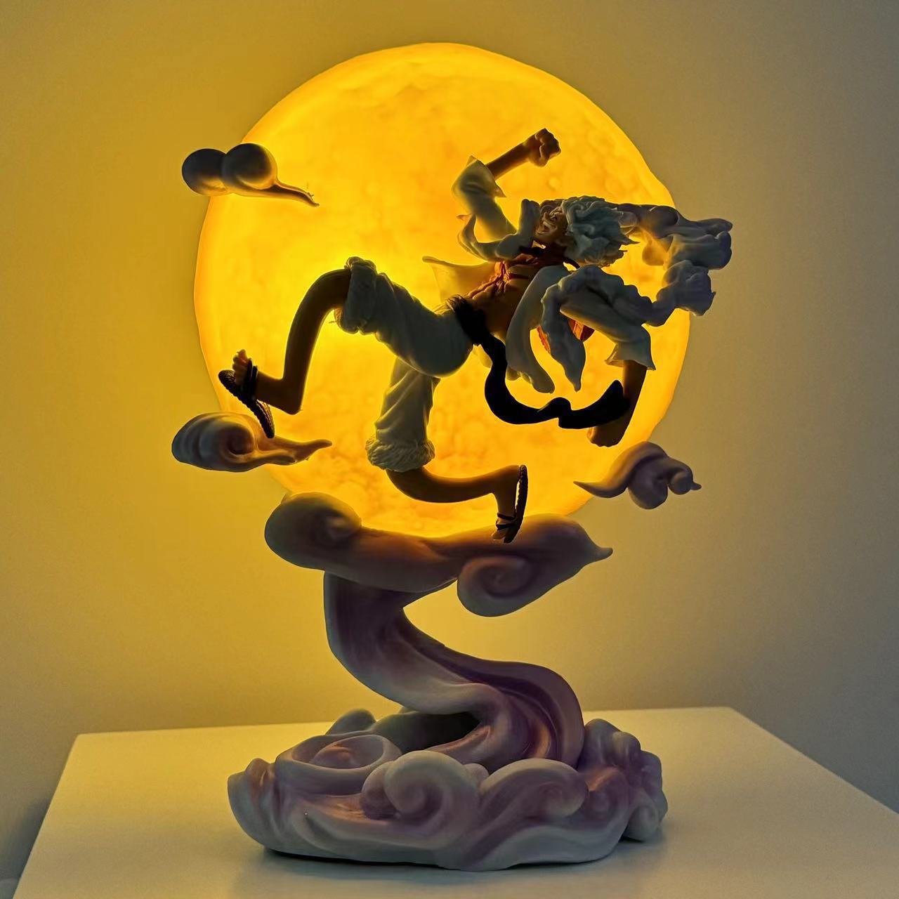 قطعة واحدة أنيمي عمل الشكل وال - مراجعة Lighting Room Decor Items وسعره