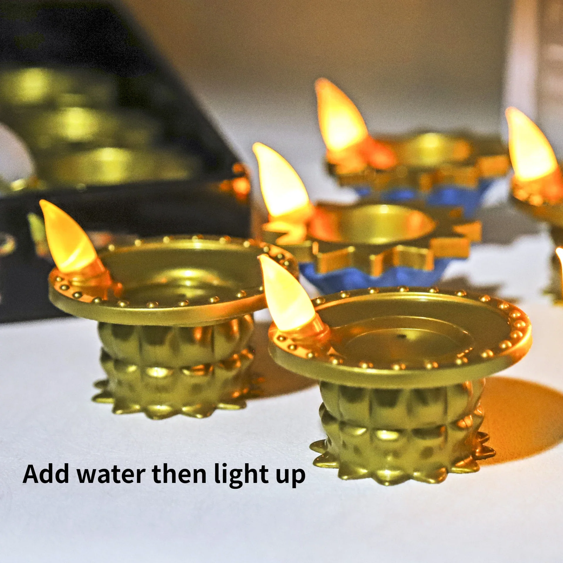 12 قطعة شمعة استشعار المياه ال - مراجعة Decor Lighting India وسعره