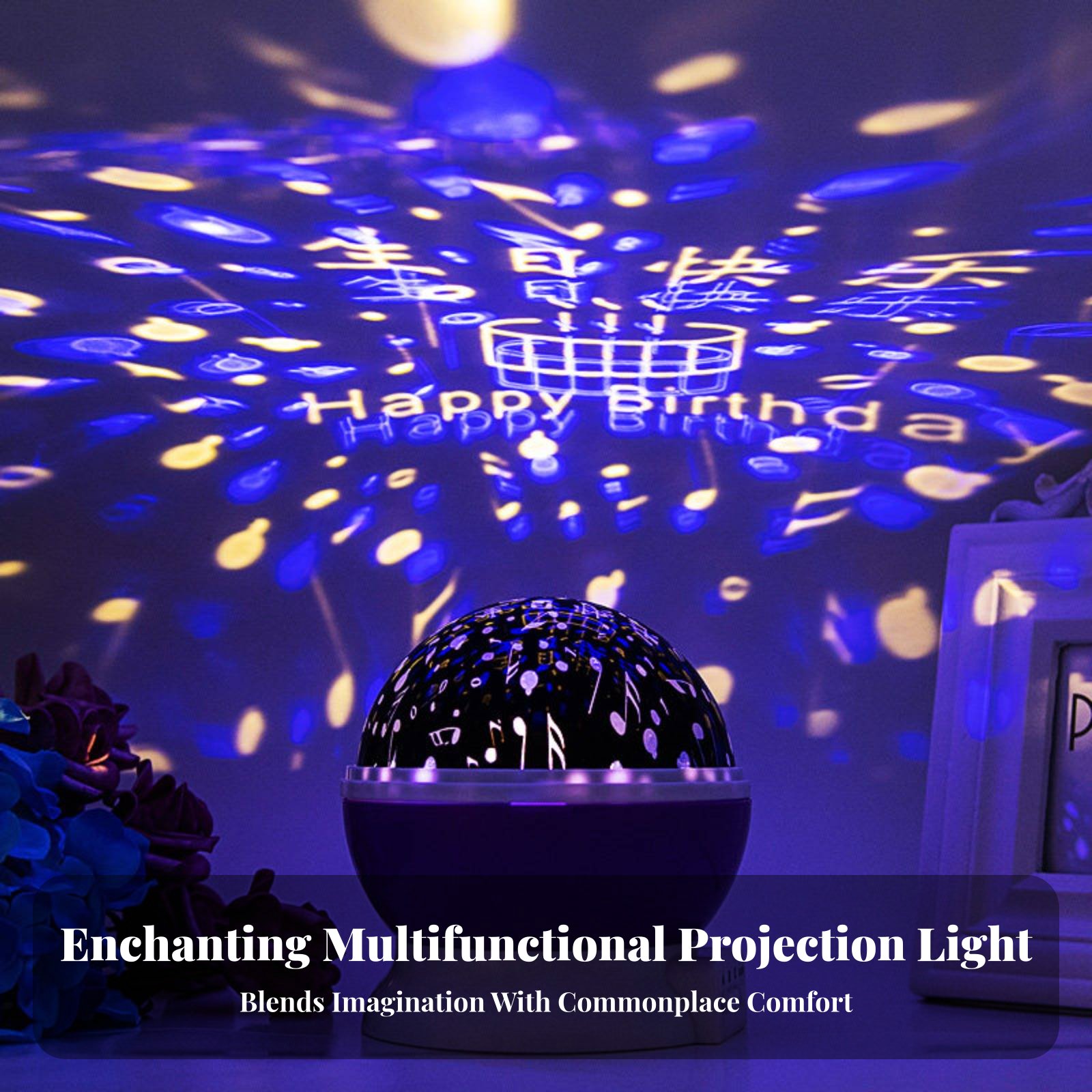 جهاز عرض ضوئي للنجوم مع تأثير  - مراجعة Led Lighting Decor وسعره