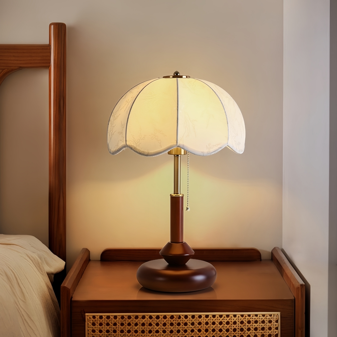 مصباح طاولة قبة مزخرفة بتصميم  - مراجعة Led Lighting Decor وسعره