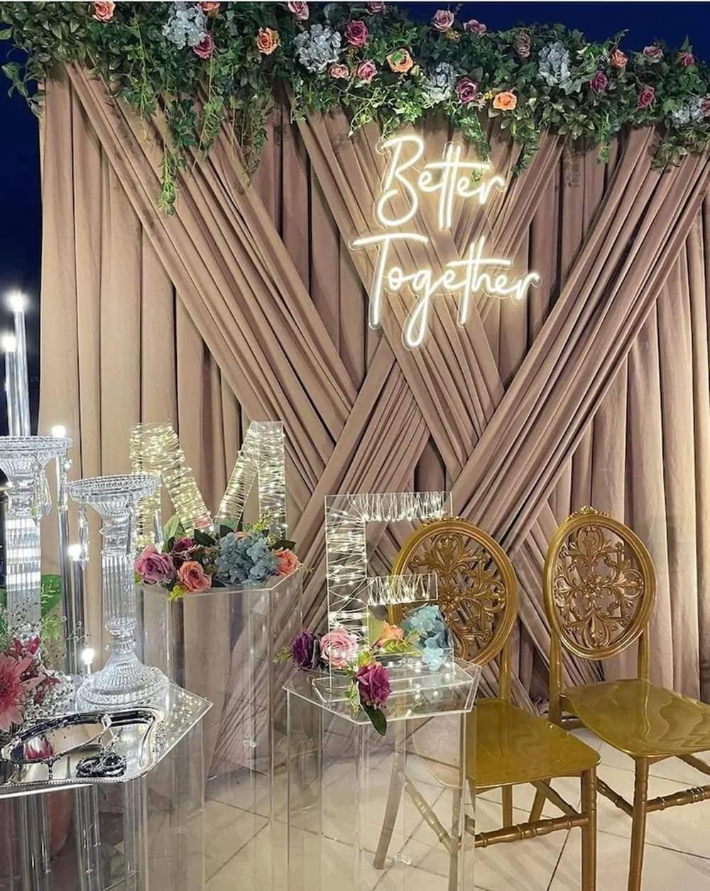 لافتة نيون 'أفضل جuntosًا' مع  - مراجعة Lighting Decor For Living Room وسعره