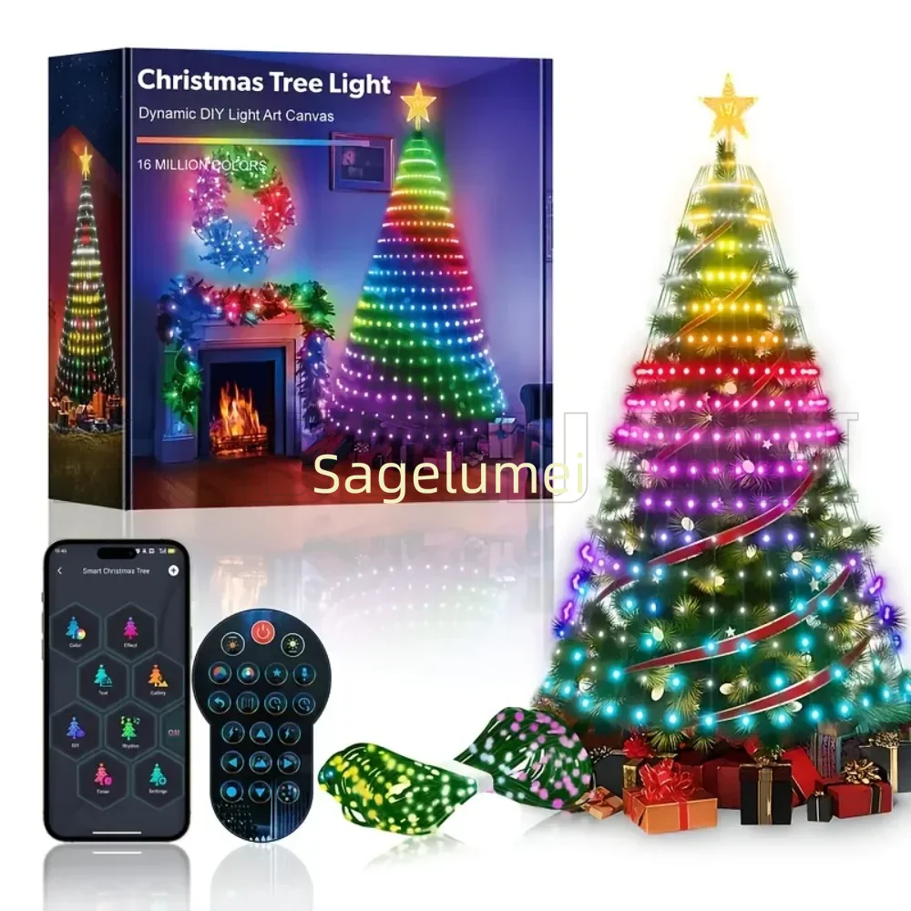RGBIC 400 المصابيح أضواء عيد ا - مراجعة Decor Lighting Uk وسعره