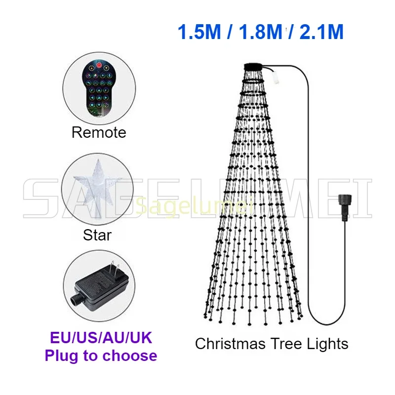 RGBIC 400 المصابيح أضواء عيد ا - مراجعة Decor Lighting Uk وسعره