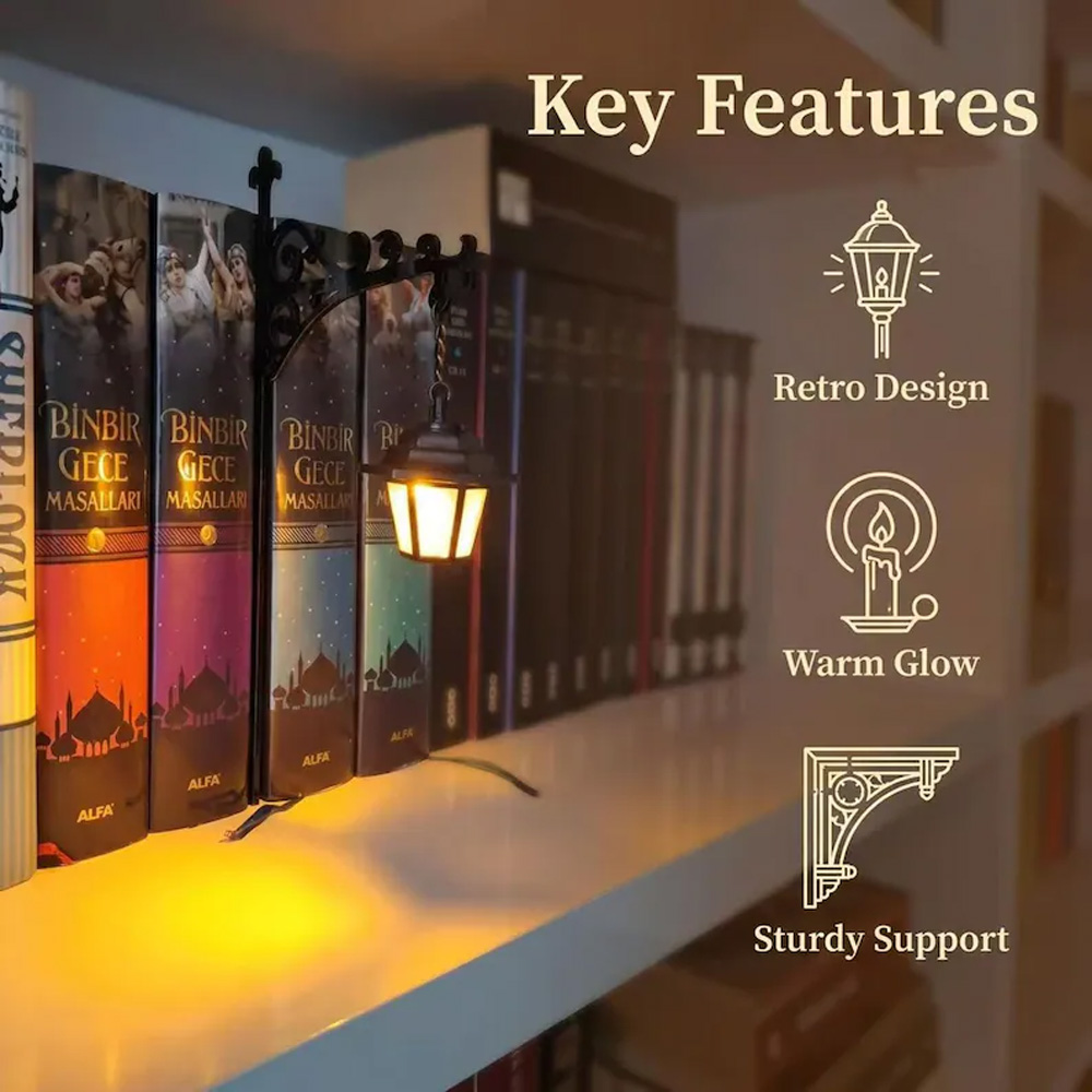 فانوس مكتبة للزينة، إضاءة رفوف - مراجعة Led Lighting Decor وسعره