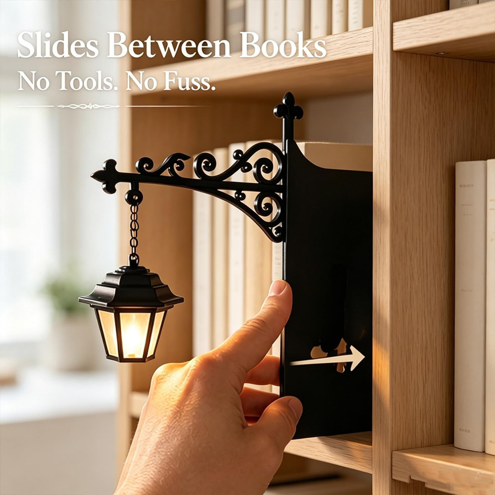 فانوس مكتبة للزينة، إضاءة رفوف - مراجعة Led Lighting Decor وسعره