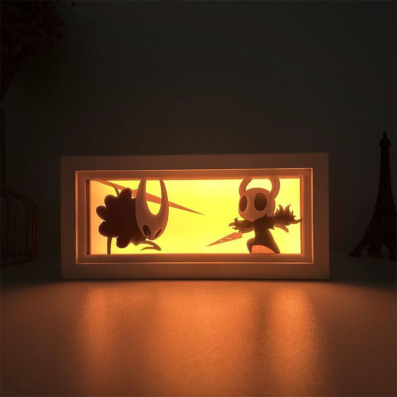 صندوق إضاءة ورقي بتصميم هولو ن - مراجعة Lighting Room Decor Items وسعره