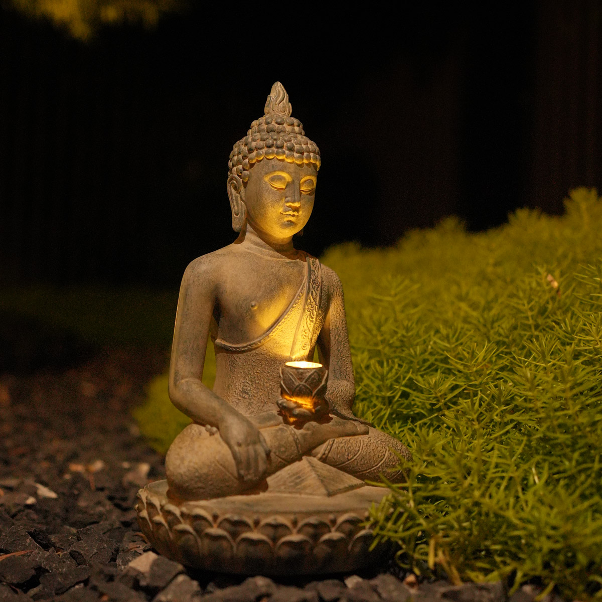 تمثال بودا مستوحى من زن يعمل ب - مراجعة Decor Lighting India وسعره