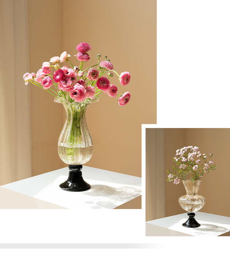 مزهرية زجاجية فرنسية عتيقة، زي - مراجعة Lighting Decor For Living Room وسعره