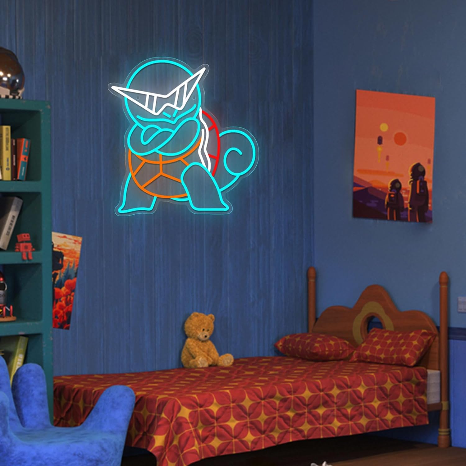 لافتة نيون LED على شكل بوكيمون - مراجعة Lighting Room Decor Items وسعره